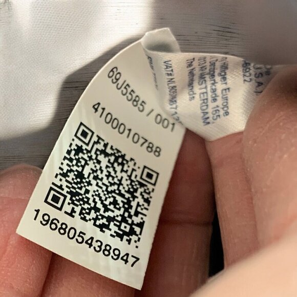 Tommy Hilfiger Mini Crossbody Bag In Black Faux Leather 8.5"x5.5"x3" - Picture 11 of 12